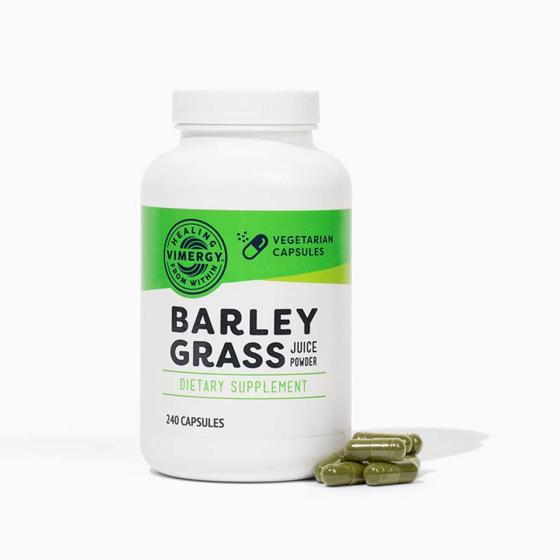 Barley Grass Juice Powder Capsules